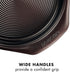 Circulon Nonstick Bakeware, Nonstick Cookie Sheet / Baking Sheet - 10 Inch x 15 Inch, Chocolate Brown