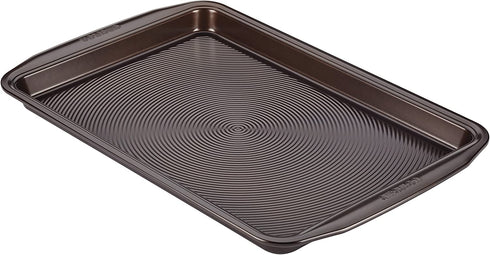 Circulon Nonstick Bakeware, Nonstick Cookie Sheet / Baking Sheet - 10 Inch x 15 Inch, Chocolate Brown