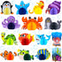 15 Pieces Sea Animal Honeycomb Centerpiece, Ocean Themed Marine Creature Decoration Table Honeycomb Party Supplies for Party Table, Birthday, Baby Shower Blue