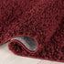 Well Woven Elle Basics | Emerson Shag Deep Red | Textured Mat Rug 2x4 (2'3" x 3'11")
