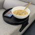 Sofa Armrest Clip Table Tray, Handy Remote Controls/Drinks/Gamepads Holder (Black)