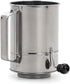 RSVP International Endurance® Stainless Steel Crank Style Flour Sifter, 5 Cup | Sift Flour & Dry Ingredients for Baking | Manual Crank | Dishwasher Safe,Silver