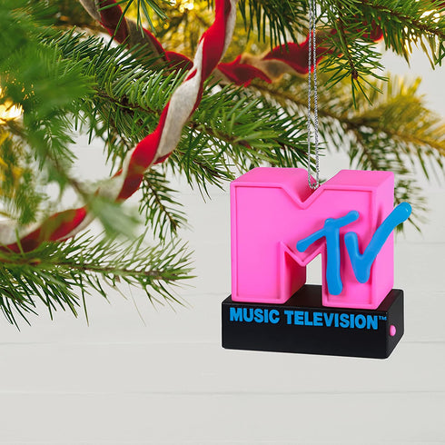 Hallmark Keepsake Christmas Ornament 2021, MTV Music Television I Want My MTV!, Light and Sound