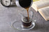 DESTALYA Coffee Mugs with Handles and Saucers Set, Clear Glass 13.52 oz Handled Cups for Hot Beverages Cold Drinks, Tea Espresso Cappuccino Hot Chocolate