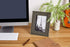 Kiera Grace Emery Resin Unique Farmhouse Picture Frame, 5" x 7", Weathered Grey