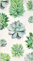 100 Cactus Guest Napkins 3 Ply Disposable Paper Succulent Flower Dinner Hand Napkin for Bathroom Powder Room Wedding Anniversary Holiday Birthday Spring Tea Party Bridal Baby Shower Decorative Towels