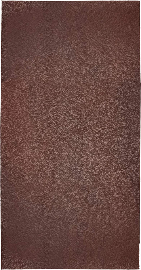 REED Leather HIDES - Cow Skins (12 X 24 Inches 2 Square Foot, Brown)