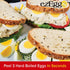 EZ EGGS Hard Boiled Egg Peeler, 5 Egg Capacity Handheld Specialty Kitchen Tool Peels Egg Shells in Seconds (As Seen on TV)