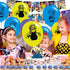 Seven Deadly Sins Birthday Party Decorations,Anime Manga Themed Party Supplies set for Boys Girls with Happy Birthday Banner,Cake Topper,Cupcake Toppers,Balloons,Stickers
