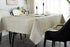 Qualsen Easter Square Tablecloth, Spring Tablecloth,Table Cloth for Picnic, Holiday, Party,Outdoors (60 x 60 inch,Linen)