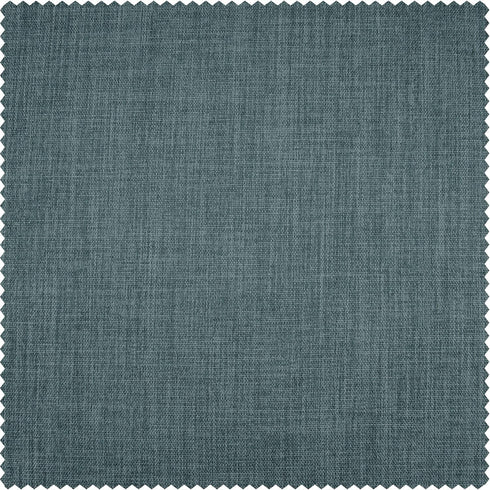 HPD Half Price Drapes BOCH-LN185-P Faux Linen Room Darkening Curtain (1 Panel) 50 X 84, BOCH-LN18537-84, Sea Thistle