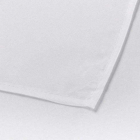 2pack 60x102 Inch White Rectangular Tablecloth in Polyester Fabric for Wedding/Banquet/Restaurant/Parties