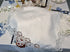 White Challah Bread Cover Shabbat with Lace Decoration Floral Embroidered Israel Judaica Gift 20 x 17 inch