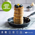 Granitestone Blue Mini Nonstick Egg & Omelet Pan 5.5 Single Serve Frying Pan / Skillet, Diamond Infused, Multipurpose Pan Designed for Eggs, Omelets, Pancakes, Rubber Handle, Dishwasher Safe