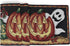 DaDa Bedding Spooky Halloween Pumpkins Tapestry Table Runner - Fall Harvest Orange Jack-o'-Lantern Ghosts Intricate Needle Stitching - Cotton Linen Woven Kitchen Dining Mats - 13" x 67"