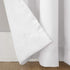 No. 918 Montego Casual Textured Grommet Curtain Panel, 48" x 84", White