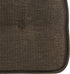 Klear Vu Omega Gripper Tufted Furniture Safe Non-Slip Dining Chair Cushion, Chestnut, 4-Pack