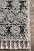 nuLOOM Vasiliki Moroccan Tribal Shag Area Rug, 2' x 3', Grey