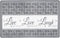 Achim Home Furnishings Anti Fatigue Mat 18" x 30", Live, Love, Laugh, Grey