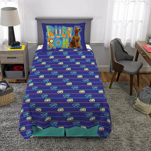 Franco Kids Bedding Super Soft Sheet Set, Twin, Scooby Doo