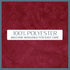 Elrene Home Fashions Caiden Elegance Damask Fabric Tablecloth, 90" Round, Cranberry