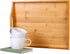 Rossie Home Large Natural Bamboo Serving Tray - Natural - Style No. 75507, 17x13