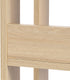 IRIS USA Rack 3-Shelf Open Wood Shelving Unit, Slim, Natural
