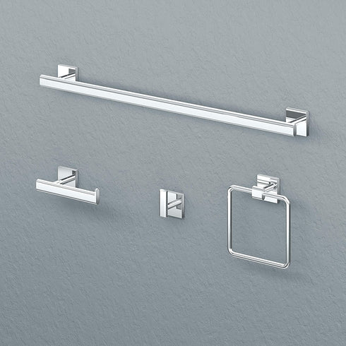 Gatco 4050 Elevate 24" Towel Bar, Chrome