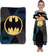 Franco A39678 Kids Bedding Soft Plush Microfiber Throw, 46" x 60", Batman