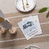 Fhberni Cotton Linen Stitching Tassel Tablecloth Embroidery Square Table Cover for Party Kitchen Dining Room Tabletop Decoration (Light Coffee, 55 x 55 Inch)