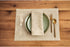 Solino Home Linen Dinner Napkins 20 x 20 Inch, Set of 4 Champagne Beige, Athena 100% Pure Linen Fabric, Handcrafted from European Flax