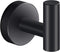 Marmolux Acc - Towel Hook Black Bathroom Single Coat Hooks Bath Kitchen Small Hand Towel Holder Hat Door Hanger Rack Home Storage Stainless Steel Bathroom Hardware Set Wall Mount Matte Black