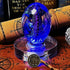 MAUNDEN Purple Dragon Egg Statue Decoration Ornament Christmas Halloween Easter Egg Gift