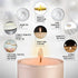 Ner Mitzvah 6 Hour Tea Light Candles - 80 Pack Bulk Package - White Unscented Travel, Centerpiece, Decorative Candle with Maxi Burn Time - Pressed Wax