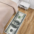 Ottomanson Siesta Collection $100 Bills Design Runner Rug, 22" x 53", Green Multicolor