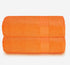 GLAMBURG Premium Cotton Oversized 2 Pack Bath Sheet 35x70-100% Pure Cotton - Ideal for Everyday use - Ultra Soft & Highly Absorbent - Machine Washable - Orange