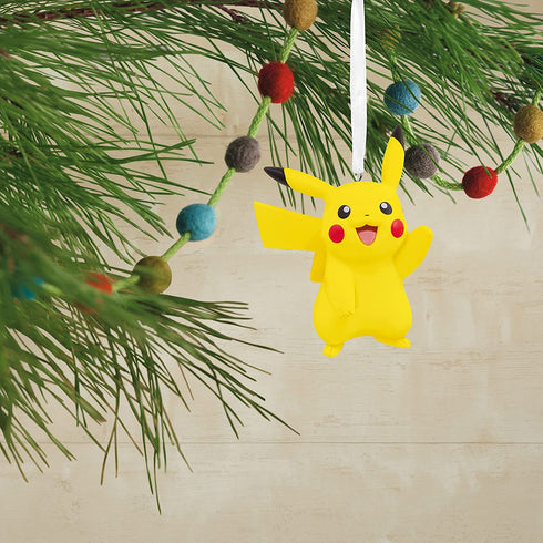 Hallmark Pok©mon Pikachu Christmas Ornament, Multicolor