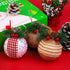 Aneco 12 Pack Christmas Ball Ornaments Xmas Balls Baubles Set Assorted Styles Foam Christmas Tree Baubles with Pine Cones and Berries for Holiday Wedding Party Decoration