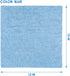 BUST-HOP Reusable Microfiber Wipes 12 by 12 Inches Cleaning Cloth Rags Softer Highly Absorbent Lint Free - Streak Free Wash Cloth for House Kitchen Car Window BLUE Pack of 50