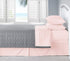 Home Essentials Ultra Soft Hypoallergenic Wrinkle Resistant Double Brushed Microfiber Sheet Set, Blush, Full