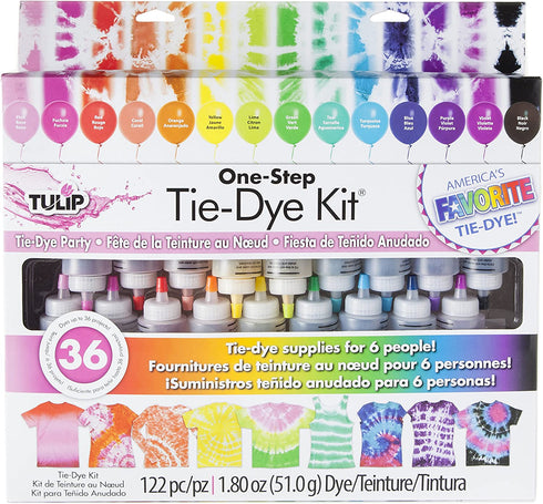 Tulip 32378 One Step 18-Color Tie-Dye Kit