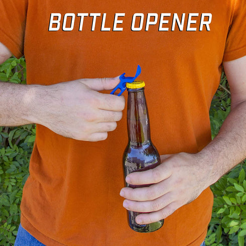 GoPong Ultimate Beer Shotgun Opener - Keychain Tool 10 Pack - Great for Party Favors, Tailgating and More - Choose Your Color