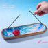 Folkulture Incense Holder or Incense Burner, Ash Catcher or Insense Stick Holder or Insence Tray for Home Decor, 12-inch Long and 4-inch Wide, Mango Wood, Blue Galaxy