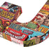 Marvel ME01J4 10 x 1 Red/Blue/Yellow Comics Wood Letter 'J'