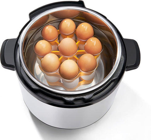 OXO Good Grips Silicone Egg Rack,Yellow,One Size