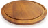 roro Acacia Round Wood Trivet / Charger with Groove (13 Inch x 1, Acacia Brown)