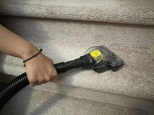 ALL PARTS ETC. Air Suction Driven Turbo Brush Vacuum Nozzle Tool, Pet Hair Vacuum Attachment Compatible with 1.25? Vacuum Fitting for Shop Vac, Bissell, Nutone, Eureka, Beam and other Central Vacuums