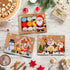 30 Pack Christmas Cookie Boxes for Gift Giving Christmas Bakery Box with Window Large Kraft Holiday Baking Box with Lids for Pastries Cupcakes Candy and Party Favor 8.3 x 5.9 x3.5 Inch by Colorbib