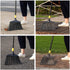 Yocada Heavy-Duty Broom Outdoor Commercial Perfect for Courtyard Garage Lobby Mall Market Floor Home Kitchen Room Office Pet Hair Rubbish 54Inch