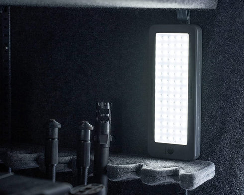 Lockdown Cordless 75 LED Vault Light with 95 Lumens for Convenient Gun Safe Lighting and Organization